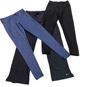 ON🌺LEGGINGS LOT/BUNDLE/MULTIPLES/BRANDS NIKE, OLD NAVY & TIK TOK STYLE OF (3)